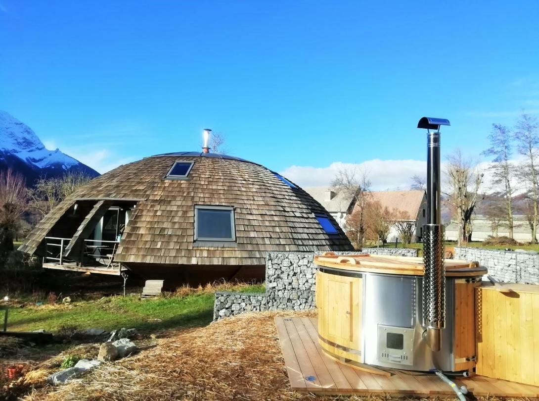 Au-Dela Des Nuages, Maison D'Hotes Insolite & Spa Aubessagne Eksteriør billede