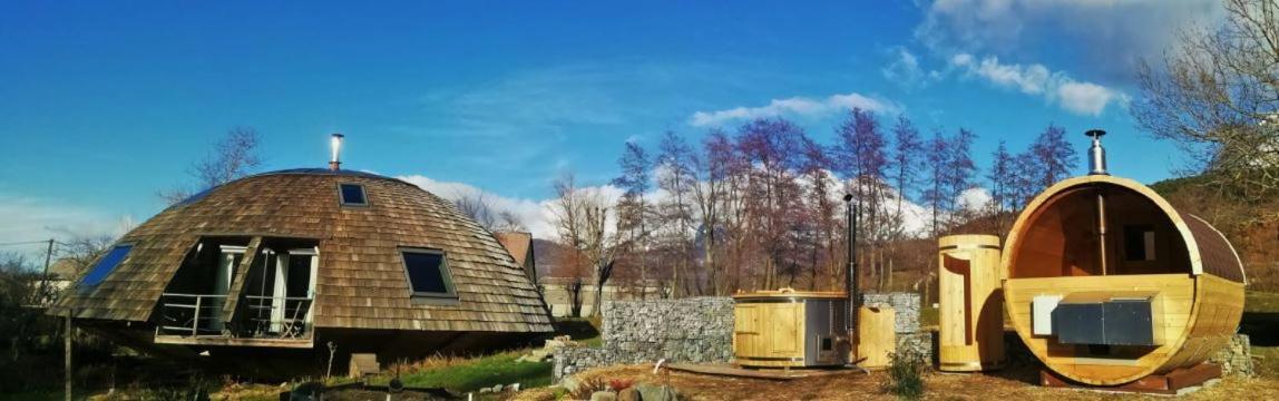 Au-Dela Des Nuages, Maison D'Hotes Insolite & Spa Aubessagne Eksteriør billede