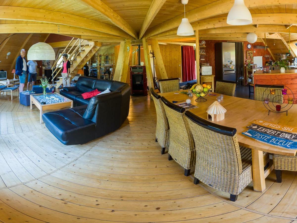 Au-Dela Des Nuages, Maison D'Hotes Insolite & Spa Aubessagne Eksteriør billede
