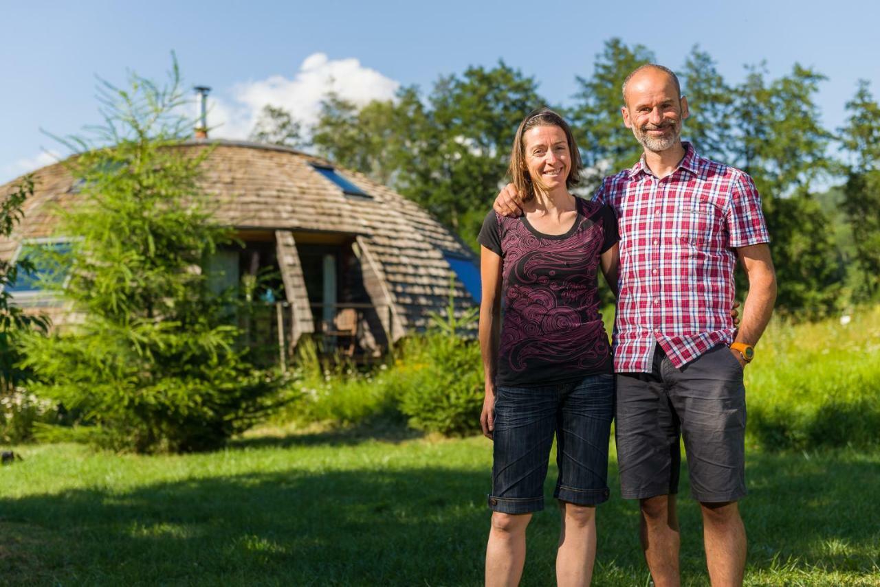 Au-Dela Des Nuages, Maison D'Hotes Insolite & Spa Aubessagne Eksteriør billede