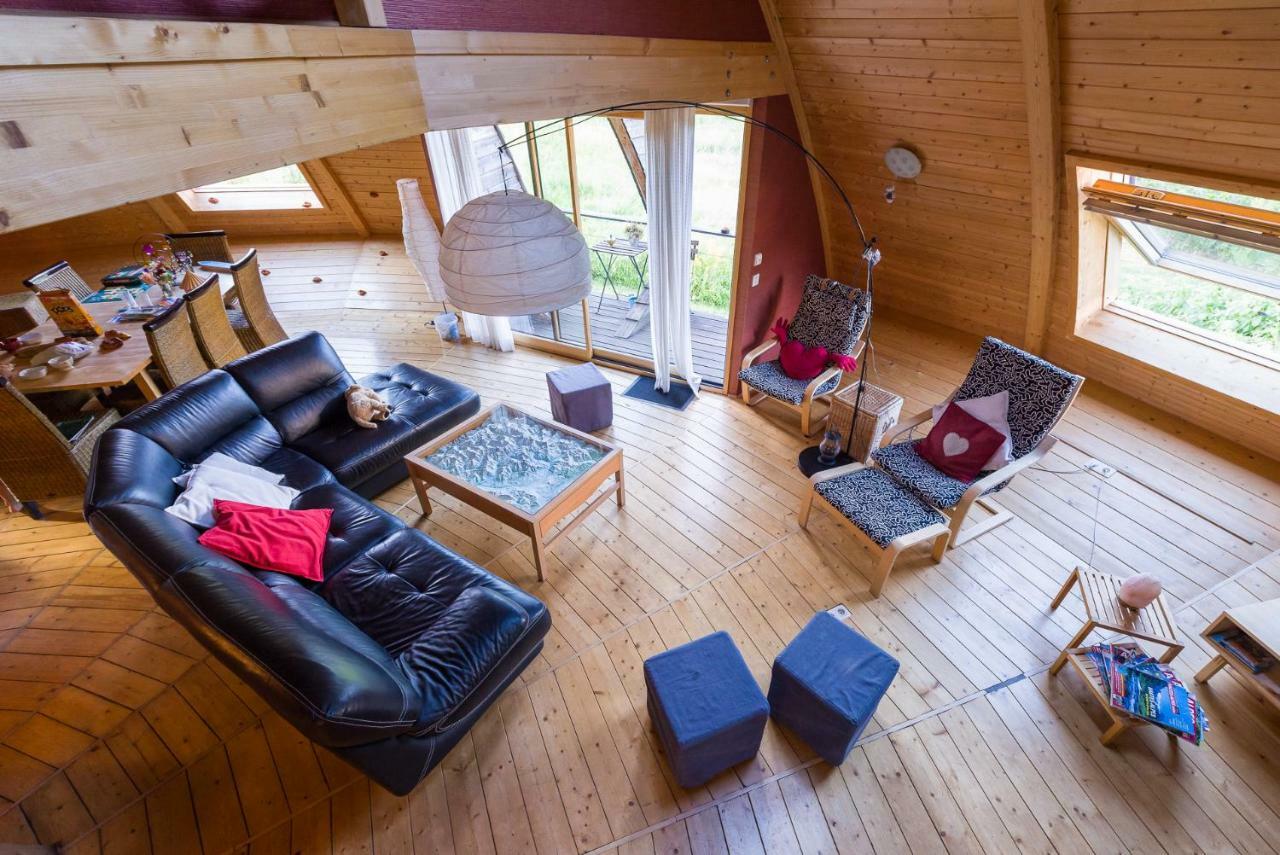 Au-Dela Des Nuages, Maison D'Hotes Insolite & Spa Aubessagne Eksteriør billede